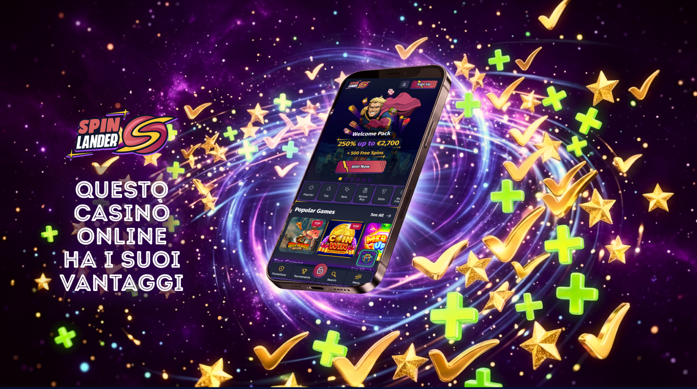 Das beste Online Casino in Italien Spinlander hat seine Vorteile
