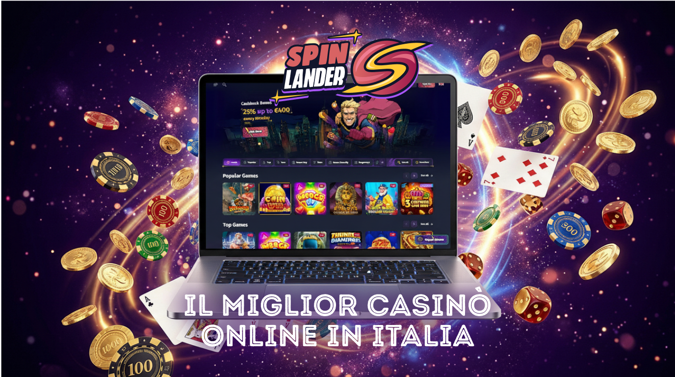 Spielen Sie das beste Online-Casino in Italien Spinlander
